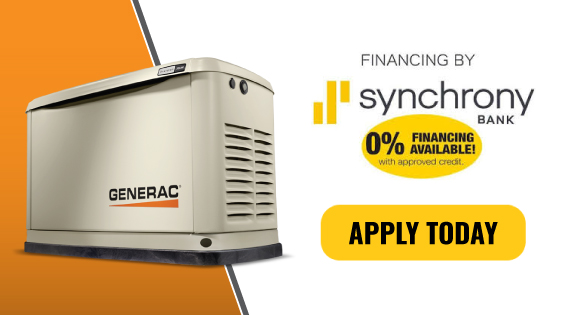 We offer financing through Synchrony