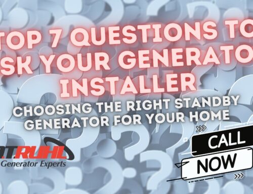 7 Questions to Ask Your Generator Installer