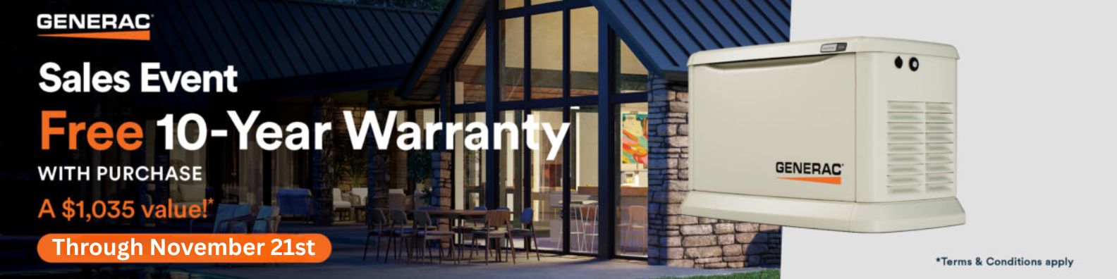 Fall 2025 Generac Sales Event