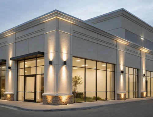 13 Commercial Building Exterior Lighting Ideas